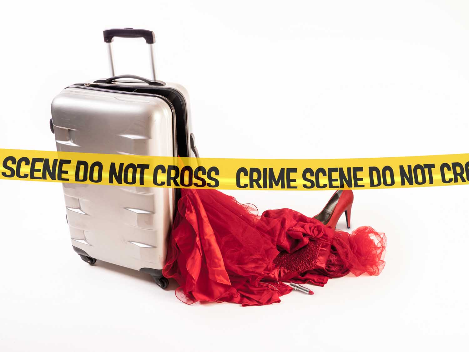 suitcase crime scene